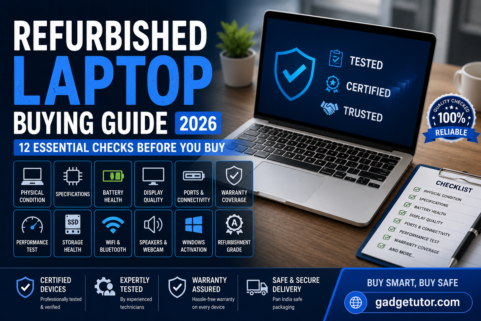 How to check a refurbished laptop before buying in 2026